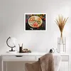 Poster - Poster ohne Rahmen - Pizza Käse Tomaten - 50x40 cm Produktbild-Vorschau 5
