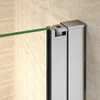 90x90x195cm Runddusche Duschkabine Duschabtrennung Drehtür Produktbild-Vorschau 5