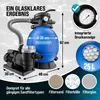 MONZANA® Sandfilteranlage SF96K 9600L/h bis 30.000L Pool Produktbild-Vorschau 6