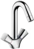 Hansgrohe Logis Zweigriff Waschtischarmatur Chrom ohne Produktbild-Vorschau 1