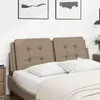 vidaXL Kopfteil-Kissen "Zadar" Cappuccino-Braun 140 cm Produktbild-Vorschau 2