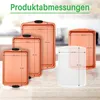 NutriChef 5er- Backbleche, Ofenbleche für Backofen, Produktbild-Vorschau 2