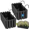 KOTARBAU® 2er Set Blumenkasten Balkon Blumentopf Produktbild-Vorschau 1