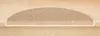 Stufenmatten Rambo Kleinformat 55x15x3,5cm Halbrund Beige Produktbild-Vorschau 2