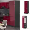 Kühlumbauschrank Vicco R-Line Rot Hochglanz 60 cm, Model Produktbild-Vorschau 2