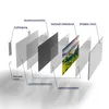 DEQORI Glasbild Echtglas 60x30 cm 'Blick über Karpaten' Produktbild-Vorschau 6