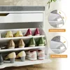 VOWNER Schuhschrank mit Klappen, Schmaler Schuhregal, Produktbild-Vorschau 4
