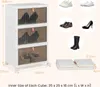 KOMFOTTEU úložný box s 3 úrovňami, stohovateľný organizér s Náhľad obrázku produktu 3