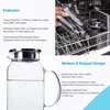 Intirilife Karaffe mit Filter in KLAR - 1,8l Krug aus Glas Produktbild-Vorschau 5