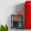 Relaxdays Schwerlastregal, HBT 180x70x45 cm, 500 kg, Stahl Produktbild-Vorschau 5