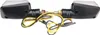Blinker Set 2 Stück klar universal 12V schwarz für Motorrad Produktbild-Vorschau 4
