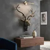 2.02 Corna di cervo in bronzo - 61 cm Anteprima dell’immagine prodotto 3