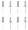 Supporto per palo a T 8 x di Alberts con traversa, traversa Anteprima dell’immagine prodotto 2