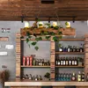 4xE14 Holz Retro Pendelleuchte Hängeleuchte  Industriestil Produktbild-Vorschau 4