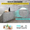 Siège de douche SucceBuy à carreler, 57,1 x 40,6 x 50,8 cm, Voir les images du produit 3