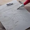 ESSDEE lino Softcut 150 x 100 x 3 mm / 10 ks Anteprima dell’immagine prodotto 3