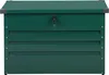 BELIANI Gartentruhe Dunkelgrün Metall 300 L 100 x 62 cm Produktbild-Vorschau 5