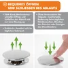 KRUMAD - Ensemble de vidage pop-up pour lavabo 40,5 mm, Voir les images du produit 3