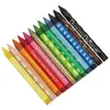 A collection of crayons arranged diagonally on a white background. Anteprima dell’immagine prodotto