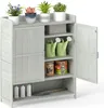 COSTWAY Pflanztisch, Gartenschrank mit Arbeitsplatte, Produktbild-Vorschau 1