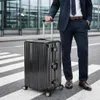 Travelhouse London - Sports Trunk valise, trolley XL, noir Voir les images du produit 3