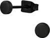 Titan Ohrringe Ohrstecker mit Kreis 4-8mm schwarz Größe - 4 Produktbild-Vorschau 1