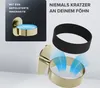 ovimar Haartrocknerhalter Godalen | Edelstahl | gold | mit Produktbild-Vorschau 2
