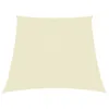 vidaXL Voile d'ombrage Oxford trapézoïdal 2/4x3 m blanc Voir les images du produit 6