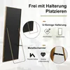 UnboxG Standspiegel Gold 164x54 cm – Ganzkörperspiegel, Produktbild-Vorschau 6