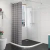 2 M Schwallschutzleiste Dusche, Selbstklebende Faltbare Produktbild-Vorschau 10