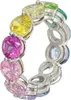 Fashionbox Ring Messing weiß 060 (19,1) Zirkonia bunt Produktbild-Vorschau 1