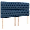 Eleganten-Stil Boxspringbett mit Matratze Blau 180x200 cm Produktbild-Vorschau 8