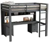 Hochbett 90 x 200 cm für Kinder mit Schreibtisch, 4 Produktbild-Vorschau 8
