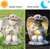 Grabschmuck, Solar Engel Gartenfiguren, Gartenstatuen, Produktbild-Vorschau 3