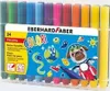 EBERHARD FABER Dicke Fasermaler COLORI 24er Kunststoffbox Produktbild-Vorschau 8