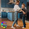 Weisser Tragbarer Xxl Bluetooth-Lautsprecher Mit Licht Und Produktbild-Vorschau 11