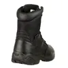 A black boot shown from the back against a white background. Náhled obrázku produktu