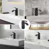 Wasserfall Waschtischarmatur, 304 Edelstahl Schwarz, Produktbild-Vorschau 13