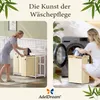 ADEL DREAM Wäschekorb 4 Fächer 200L Wäschesammler mit 2 Produktbild-Vorschau 8