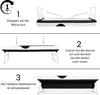 HelloBath® Faltbare Badewanne für Erwachsene XXL Produktbild-Vorschau 7