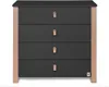 FURNLUX Wickeltisch Etude Schwarz 90cm / Hauptfarbe: Produktbild-Vorschau 3