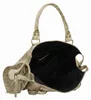 Elara Damen-Schultertasche aus echtem Wildleder Blau  Italy Produktbild-Vorschau 6