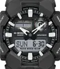 A close-up view of a black Casio G-Shock watch face. Produktbild-Vorschau