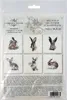 ITD Reispapier Decoupage Bastelpapier, RSM005 Hasen Produktbild-Vorschau 3