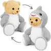 BRUBIES Teddy shark - orsetto di 25 cm in costume da squalo Anteprima dell’immagine prodotto 1