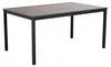 Stół ogrodowy Keter Porto 160 walnut black steel Podgląd zdjęcia produktu 1