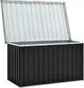 vidaXL Coffre de jardin Anthracite 149 x 99 x 93 cm - Voir les images du produit 13