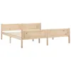 vidaXL Lit en bois massif de pin 180x200 cm Voir les images du produit 1