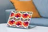 MuchoWow® Laptop Aufkleber Sticker Cover Retro - Flower Produktbild-Vorschau 4