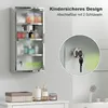 Homcom HOMCOM lekárnička so zámkom nerez 30 x 12 x 60 cm Náhľad obrázku produktu 5
